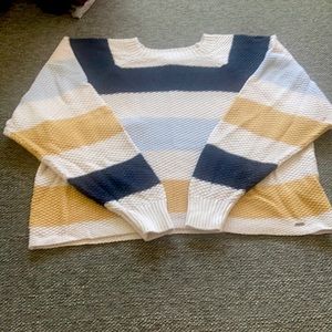 Stripped Hollister Cropped sweatshirt